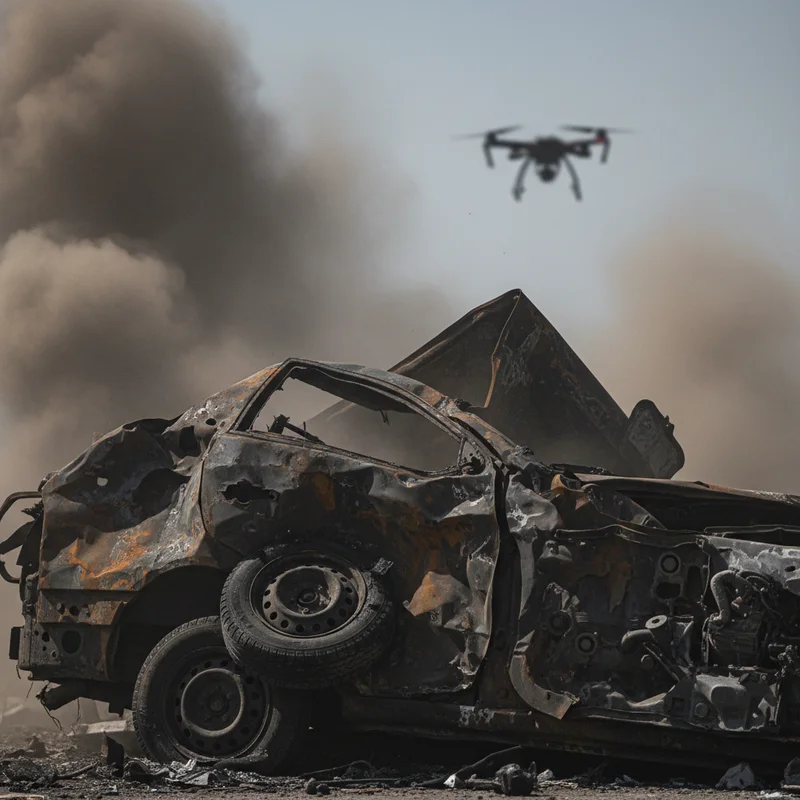 Російський FPV-дрон атакував авто в Оріхові: загинула жінка, чоловік поранений