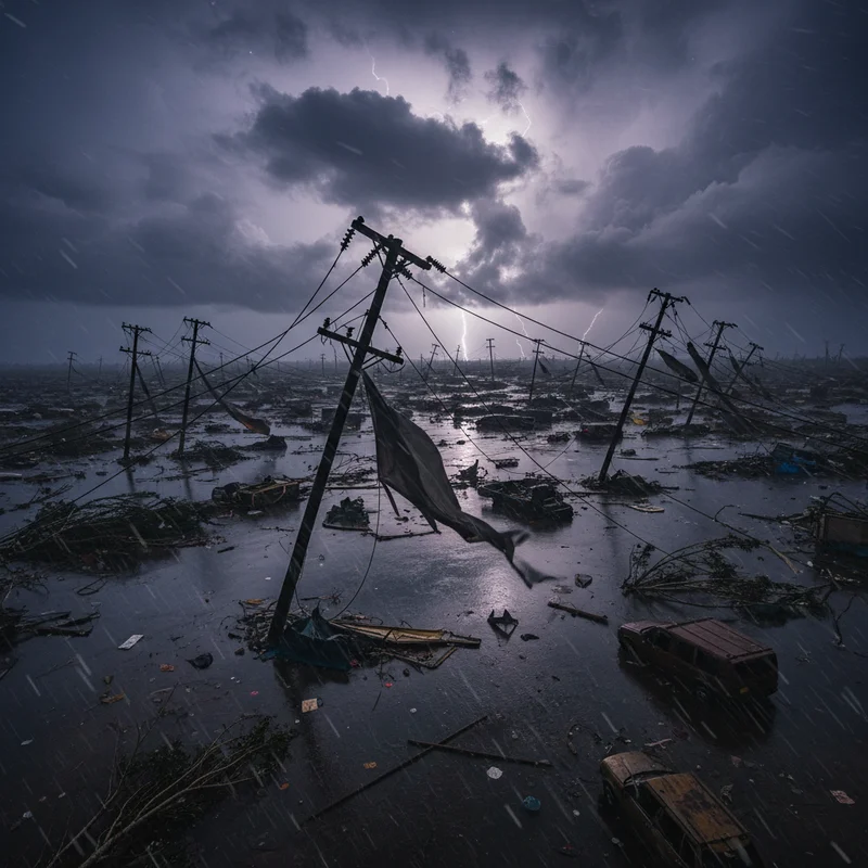 Буревій Нільс у Франції: двоє загиблих, п'ятеро поранених та сотні тисяч домогосподарств без світла