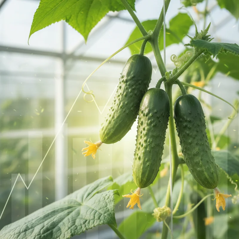 В Україні стартував сезон тепличних огірків: аналіз цін та ринкових тенденцій