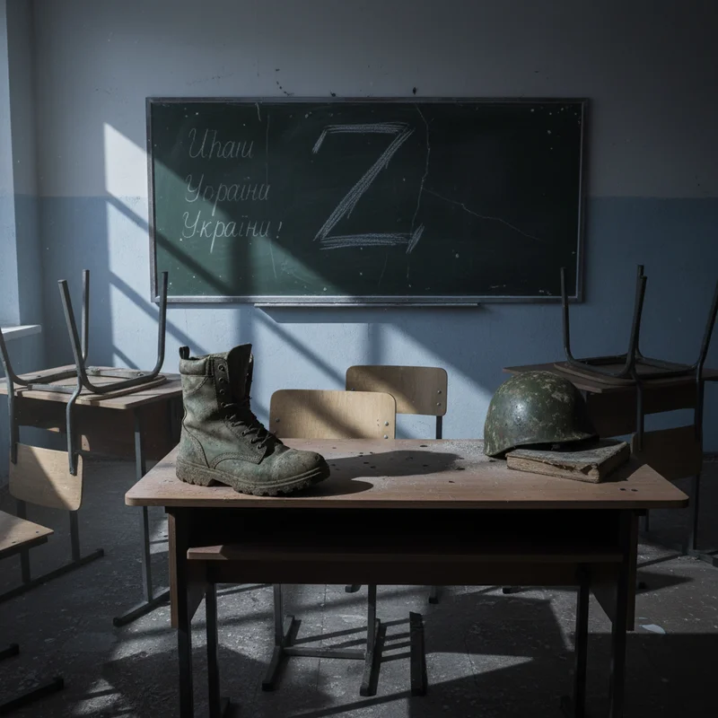 Росія перетворює школи на окупованих територіях на військові об'єкти та інструмент русифікації українських дітей