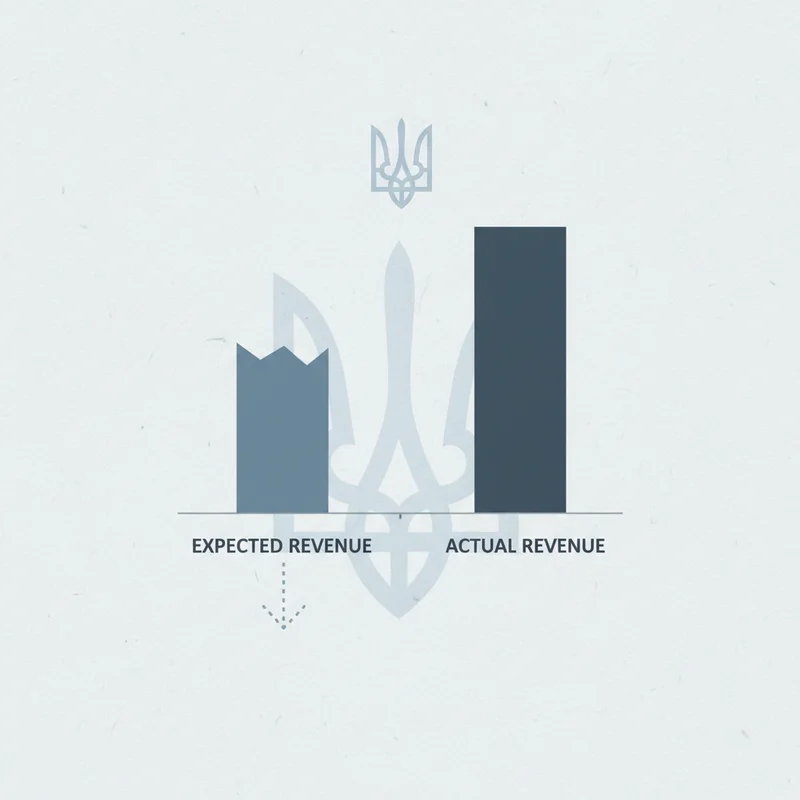 Держбюджет України недоотримав 12 мільярдів гривень податків у січні 2026 року