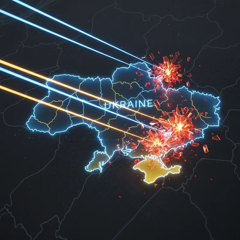 Сили оборони України завдали потужних ударів по об'єктах окупантів у Криму, Запоріжжі та на Донеччині