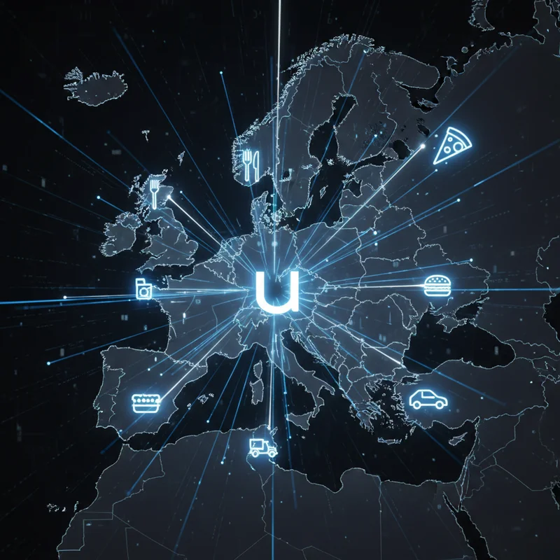 Uber активно розширює свій бізнес доставки їжі, виходячи на 7 нових європейських ринків