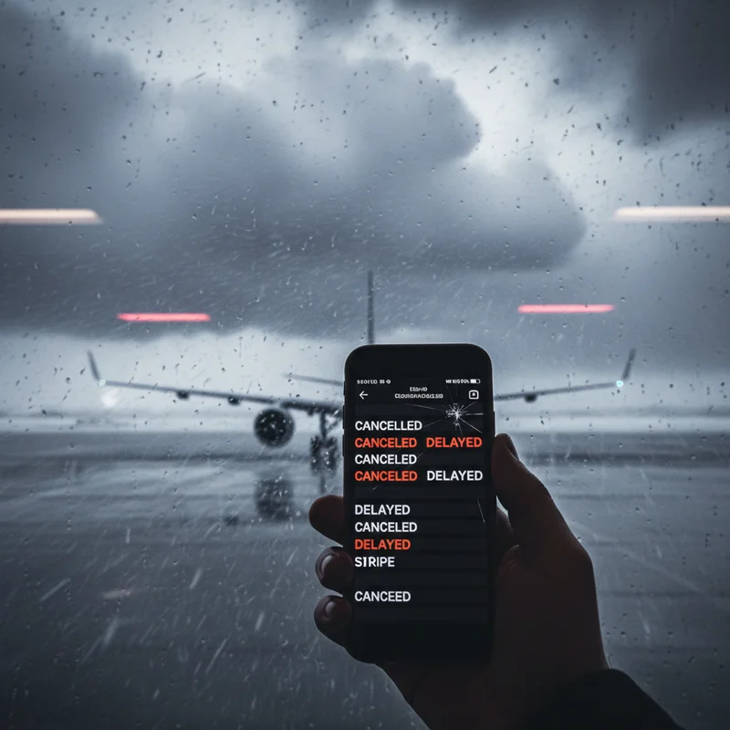 Негода паралізувала авіасполучення в Нідерландах: сотні рейсів скасовано в аеропорту Схіпхол