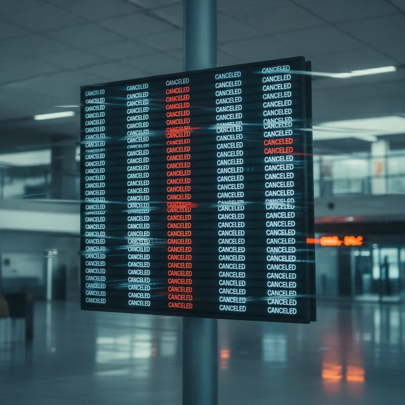 Негода паралізувала найбільший аеропорт Нідерландів: сотні рейсів скасовано