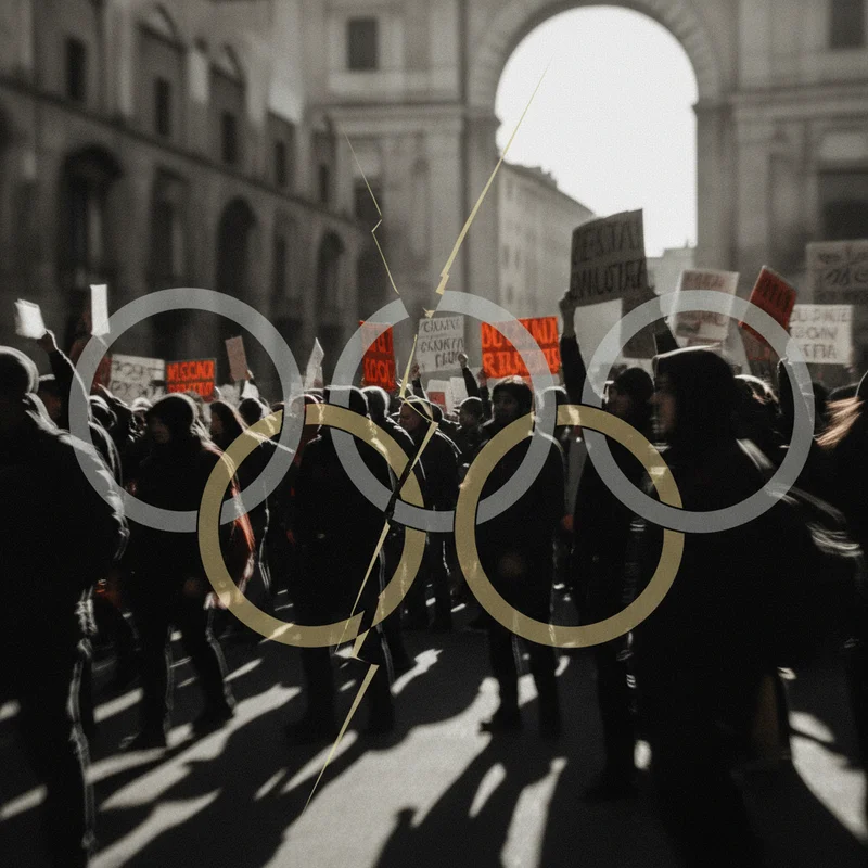 Верона: Масові протести проти Олімпіади сколихнули місто перед фінальною церемонією