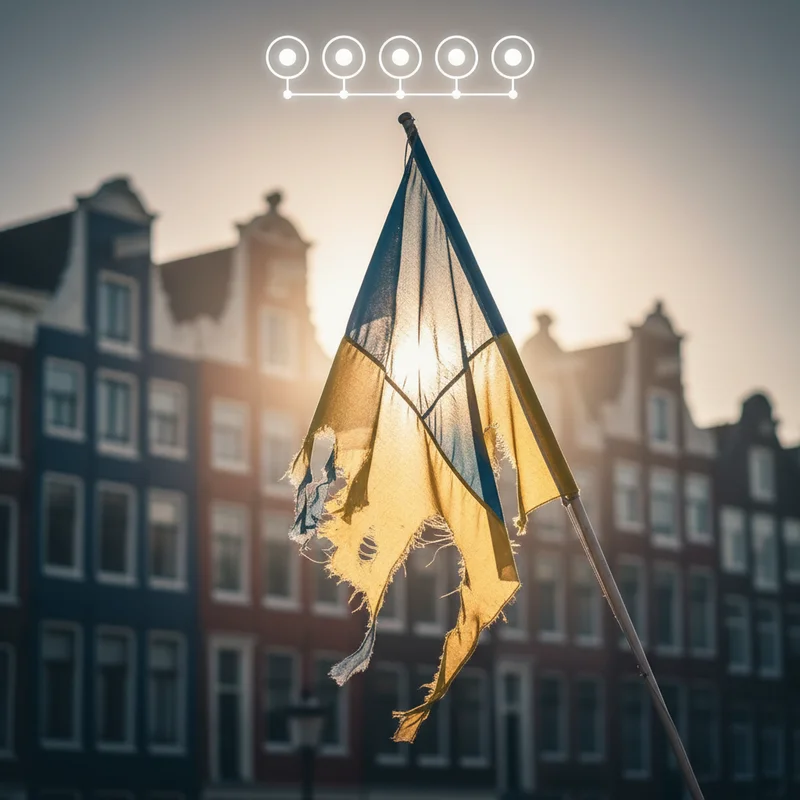 Чотири роки незламності: Амстердам вийшов на мітинг проти російської агресії