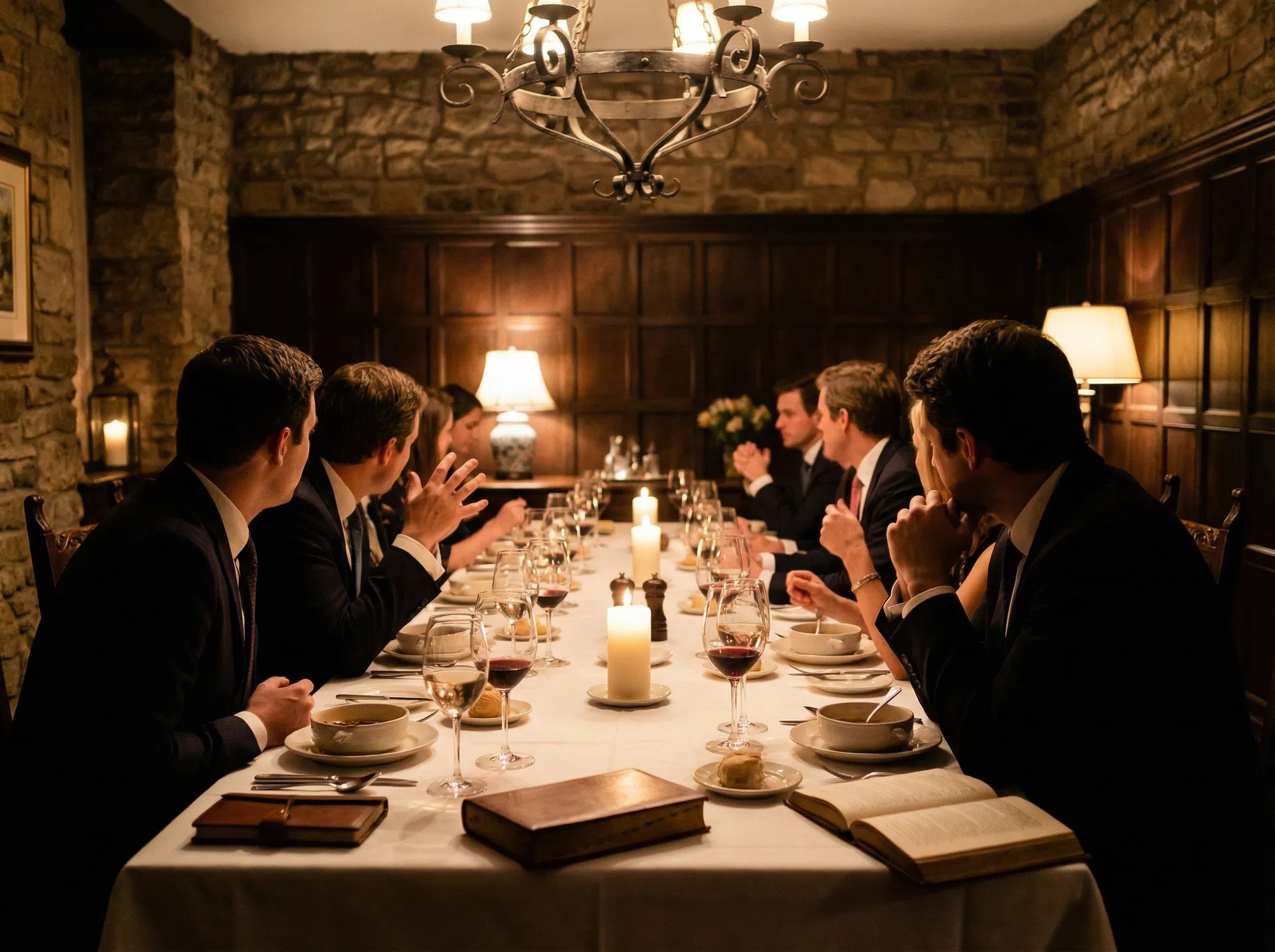 Exclusive dinner event