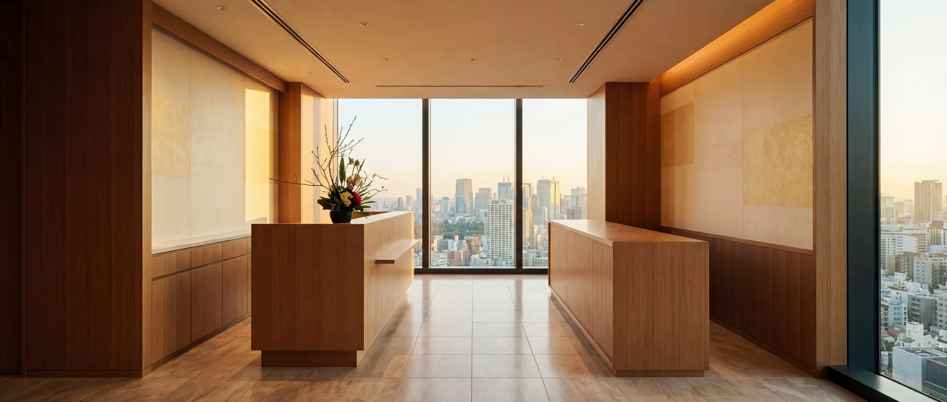 Premium clinic interior