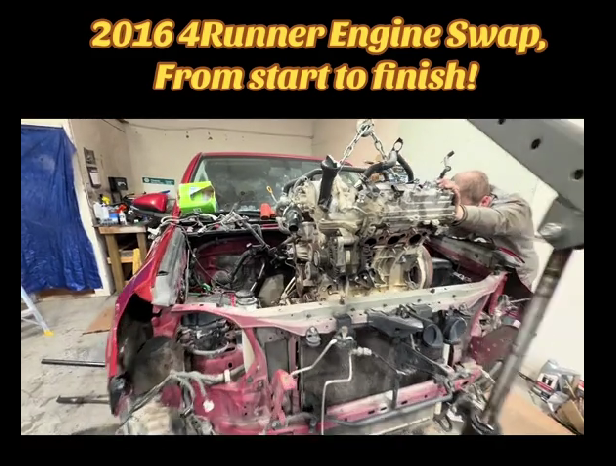 2016 4Runner Engine Swap