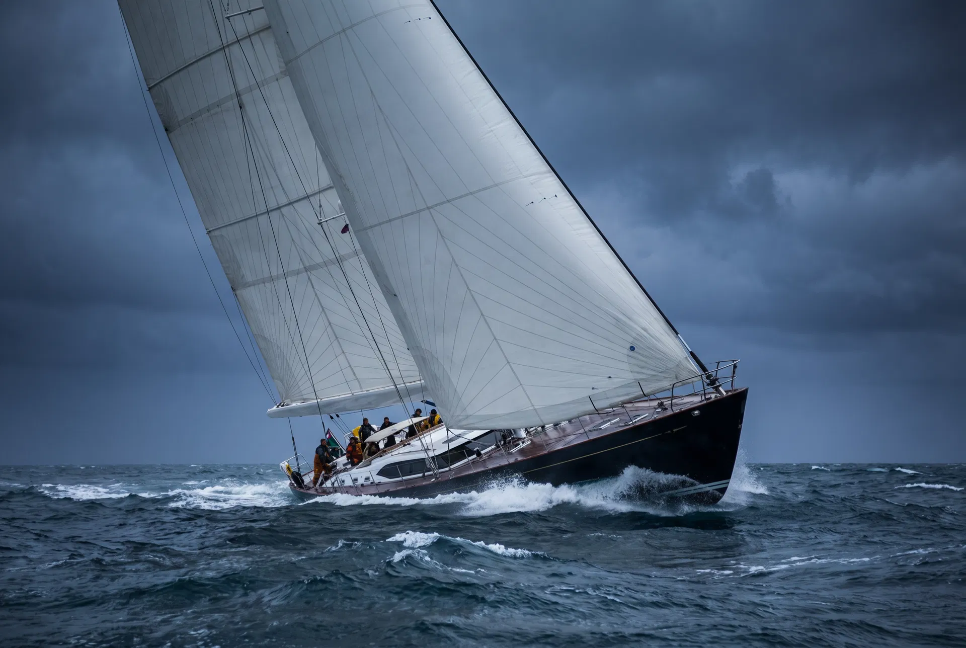Classic Jongert sailing yacht