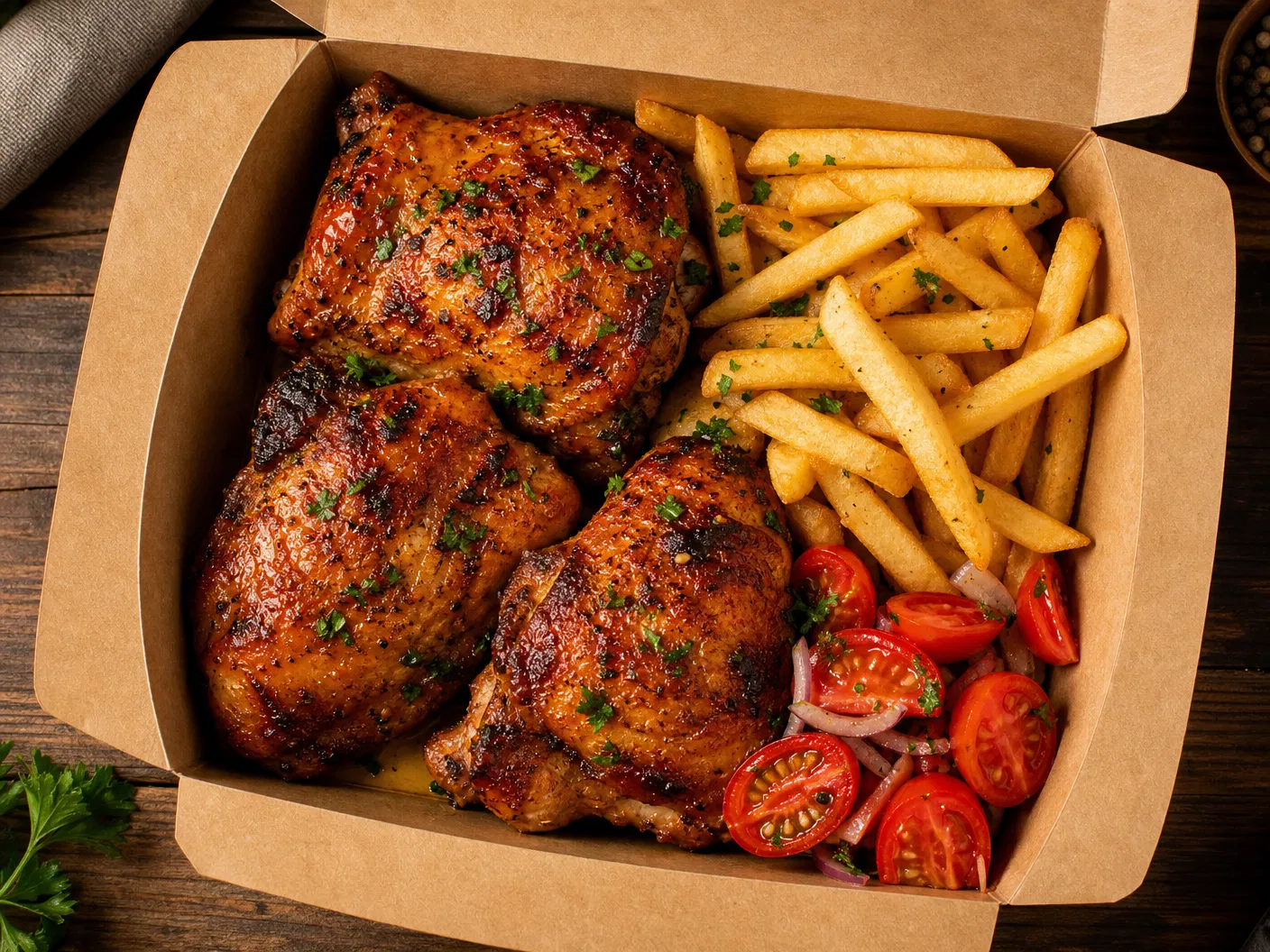 Cuisse de Poulet Rôtie