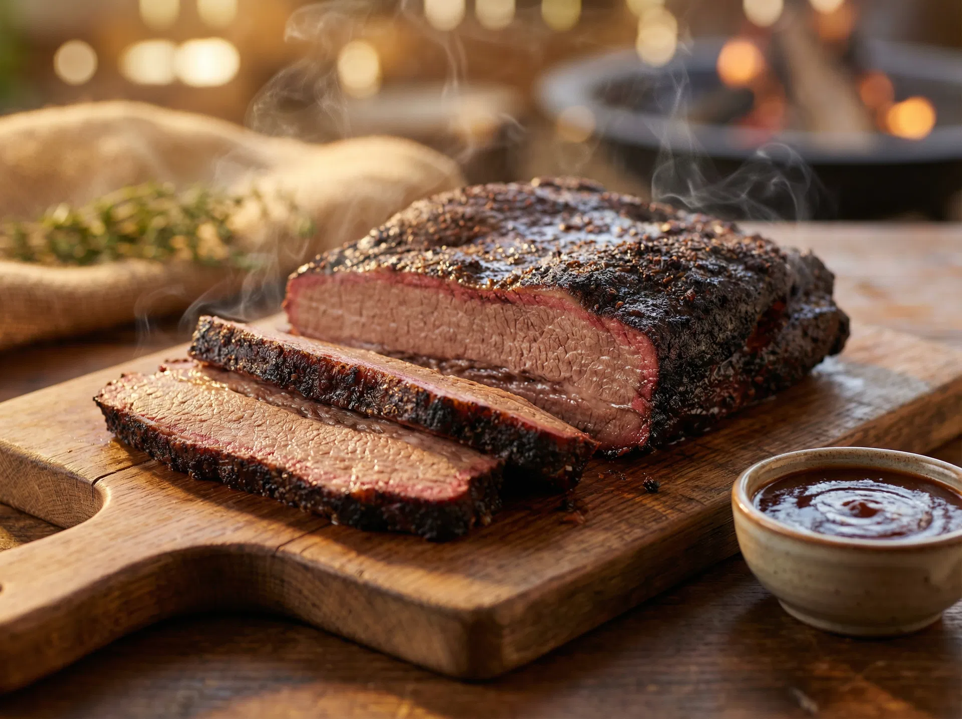 Texas-Style Smoked Brisket