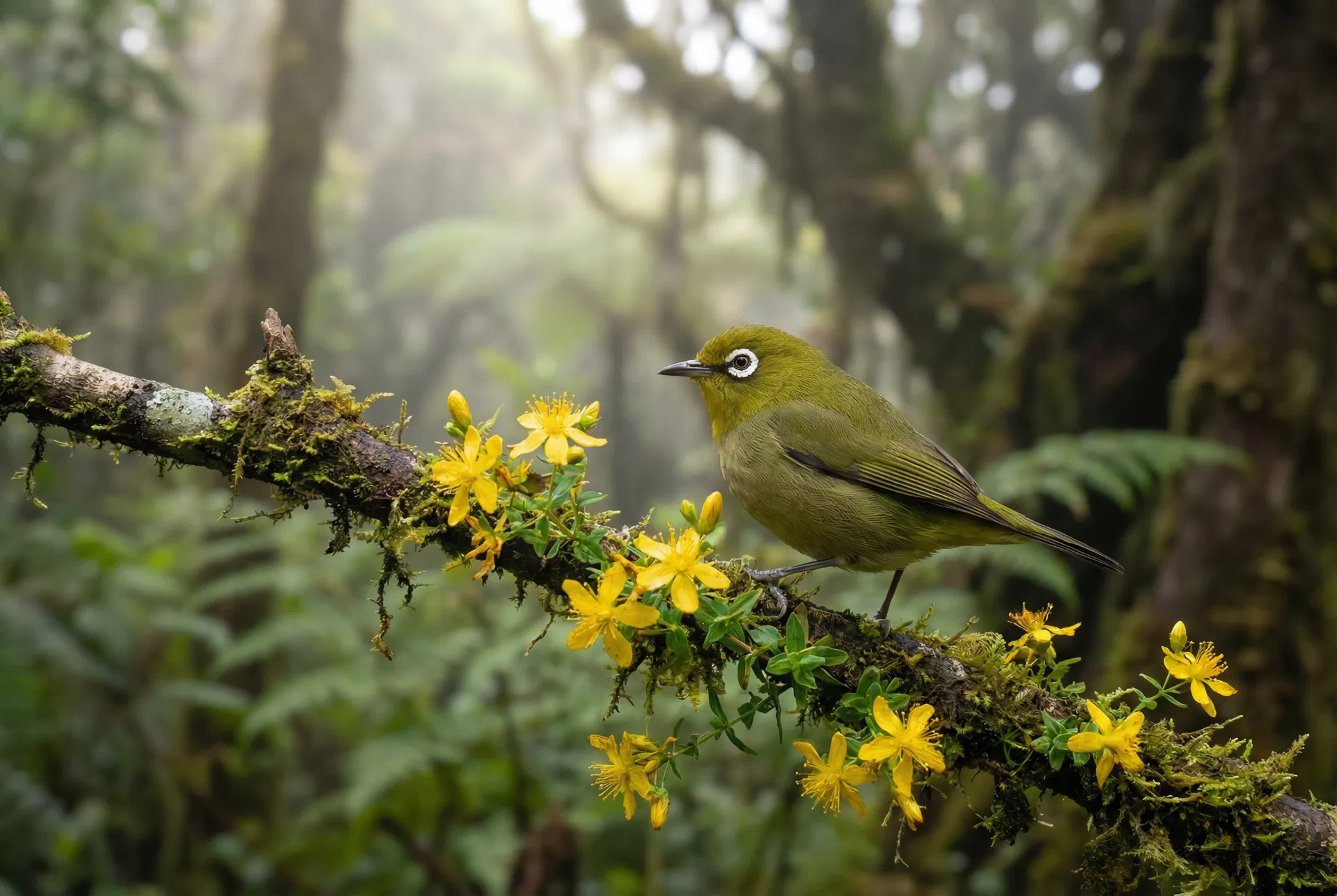 Kilimanjaro White-eye