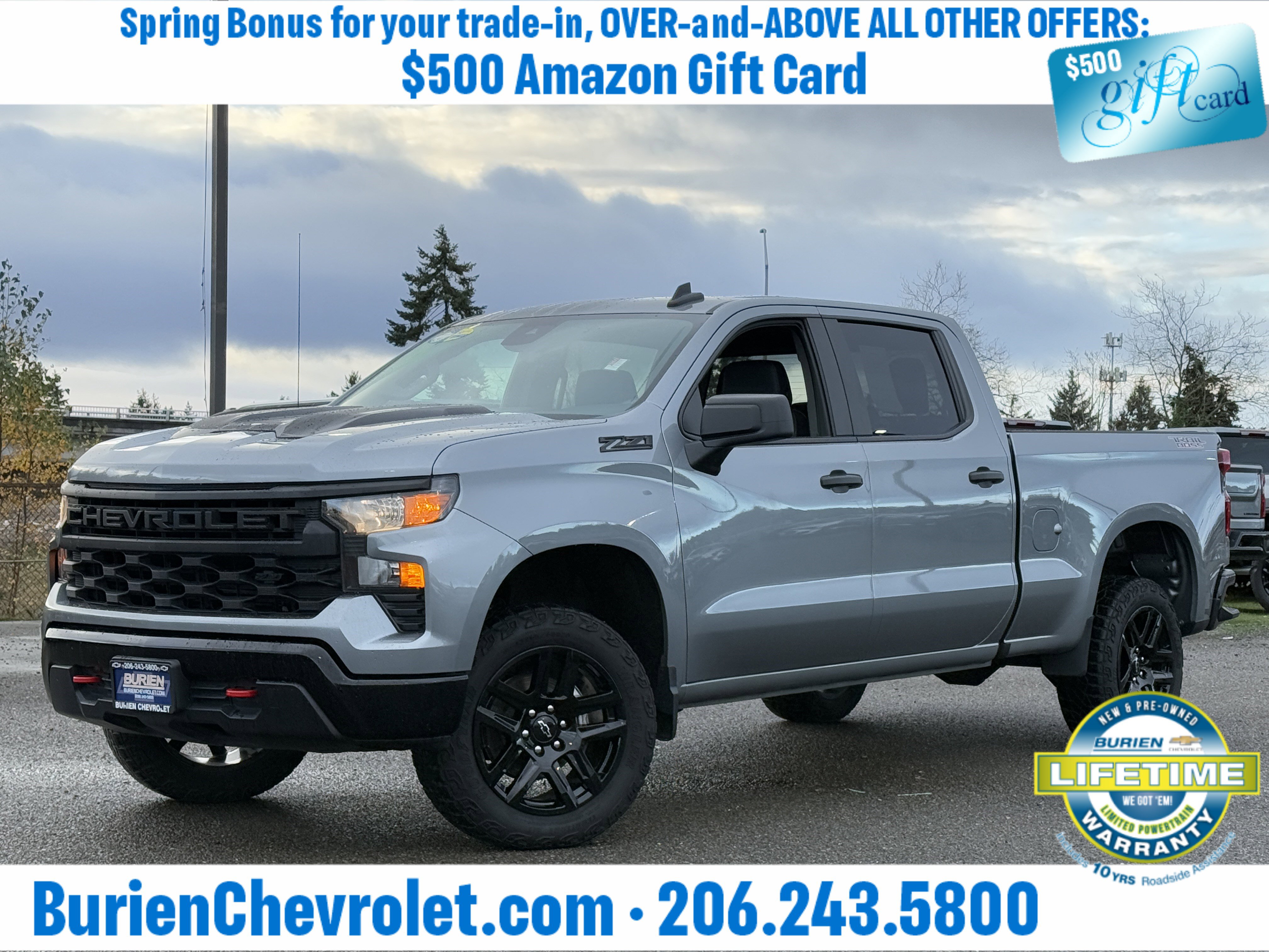 2023 Chevrolet Silverado 1500 Custom Trail Boss