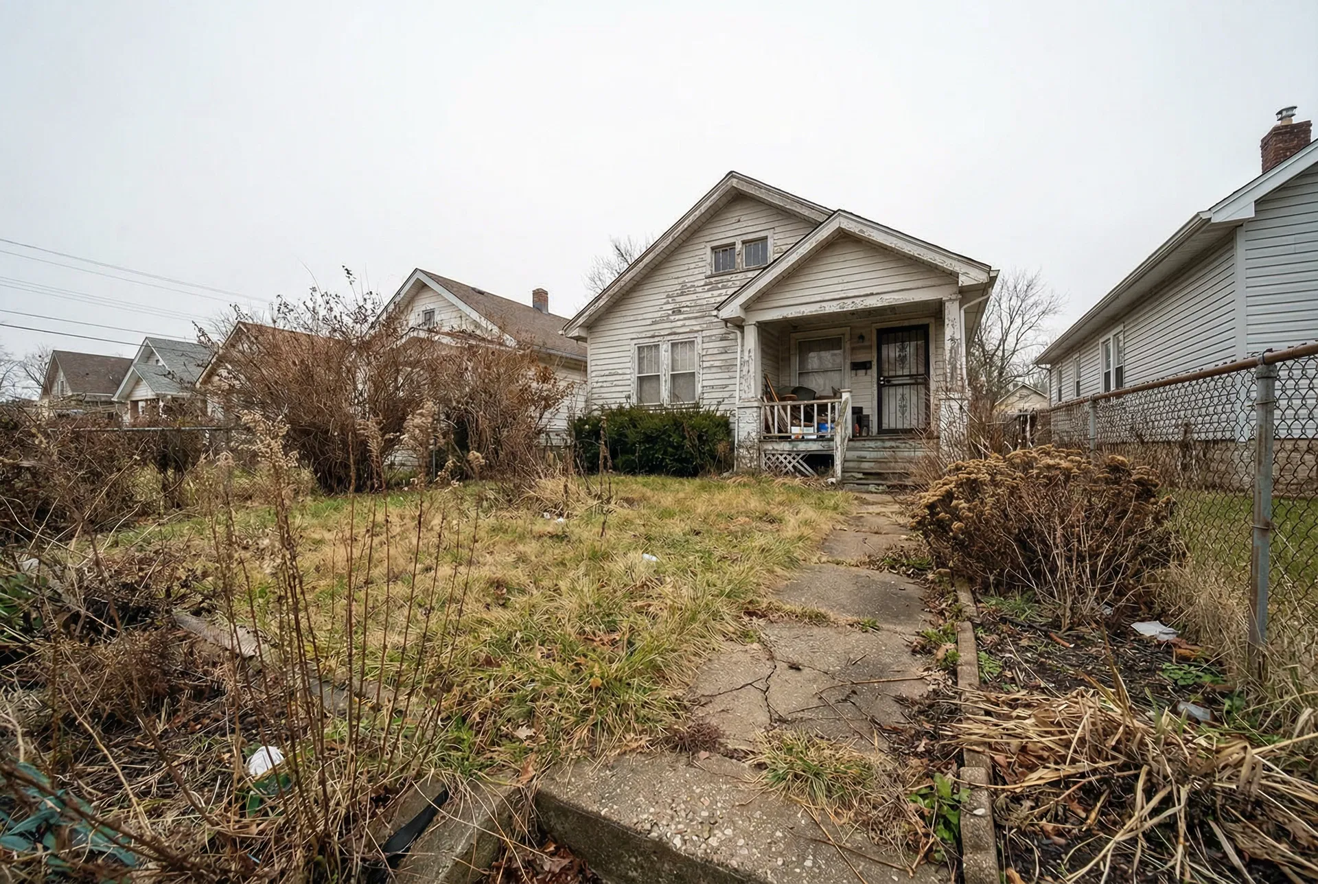 Lawn & Garden before CORE Outdoor Works services in Moncton