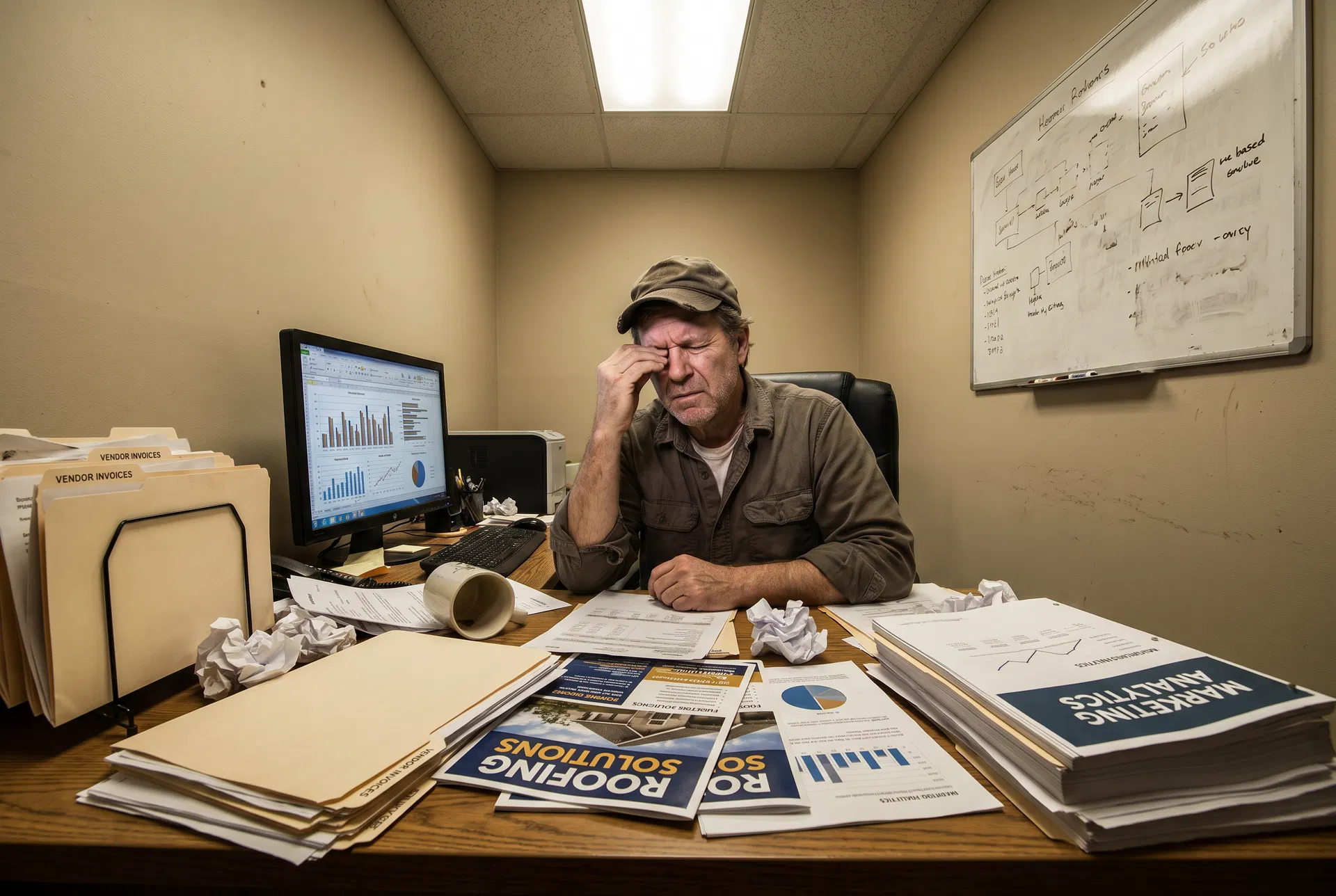 Overwhelmed owner buried in vendor reports
