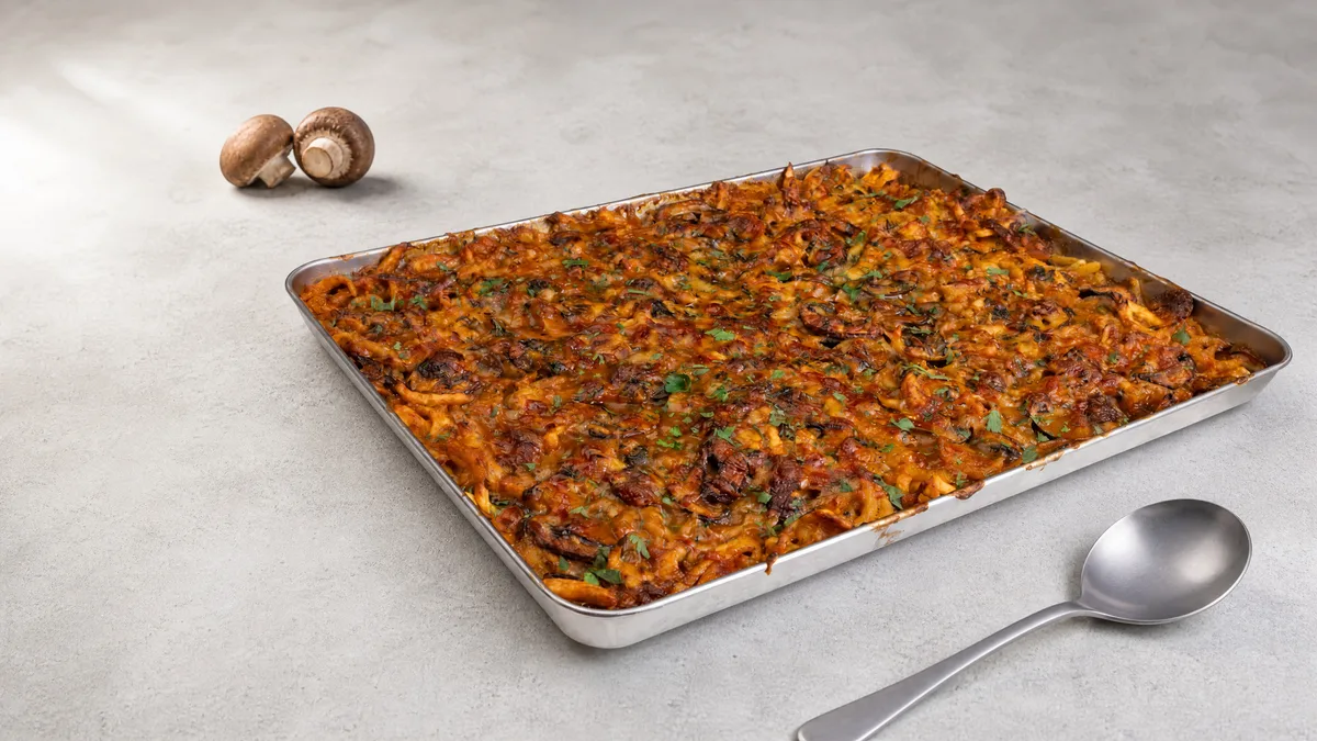 Spätzle-Vähnchen-Blech