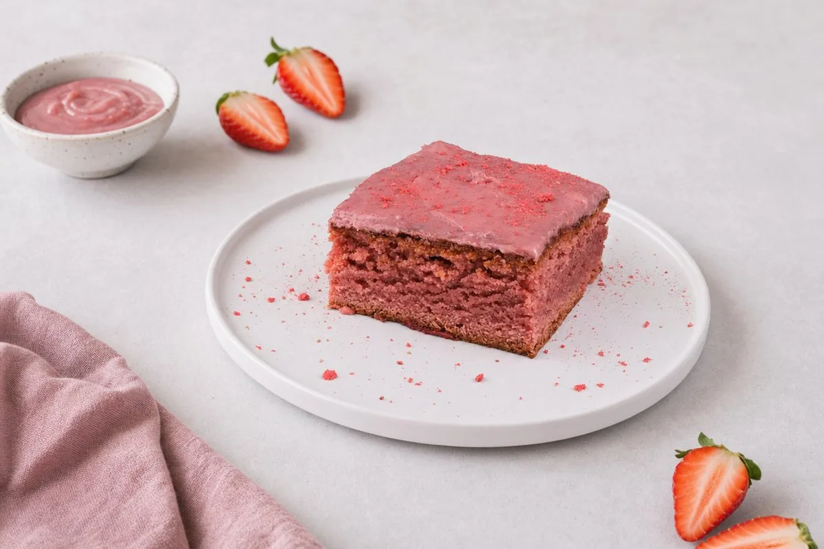 Erdbeer Brownies