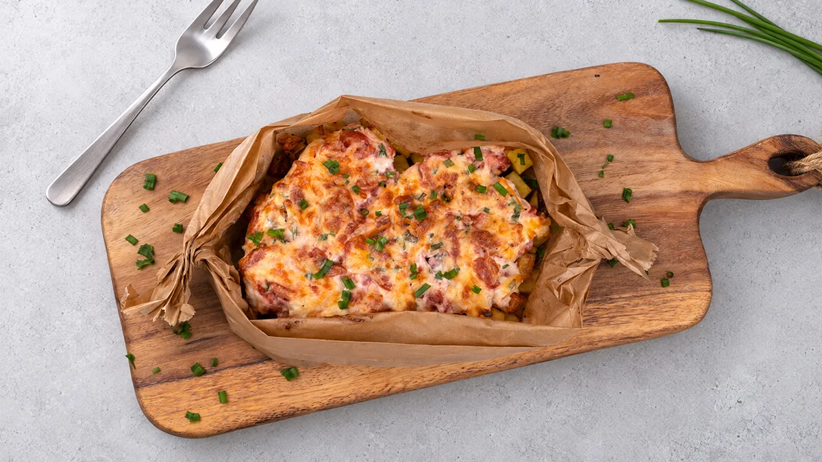 Kartoffel-Speck-Schiffchen