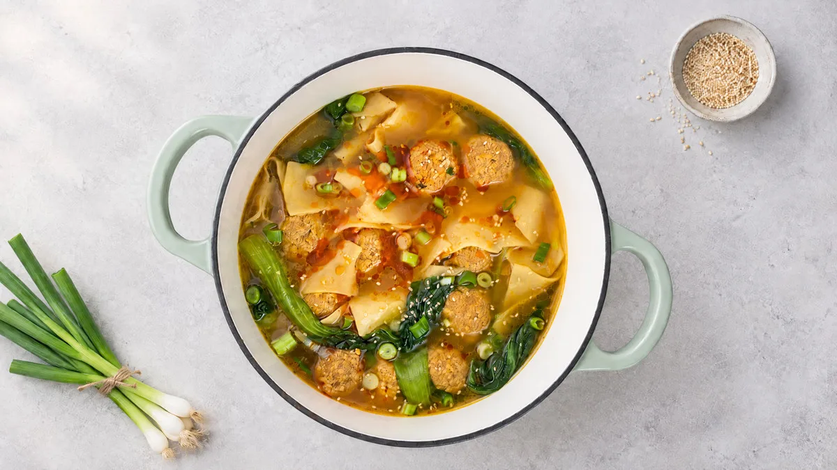 Faule Wantan Suppe