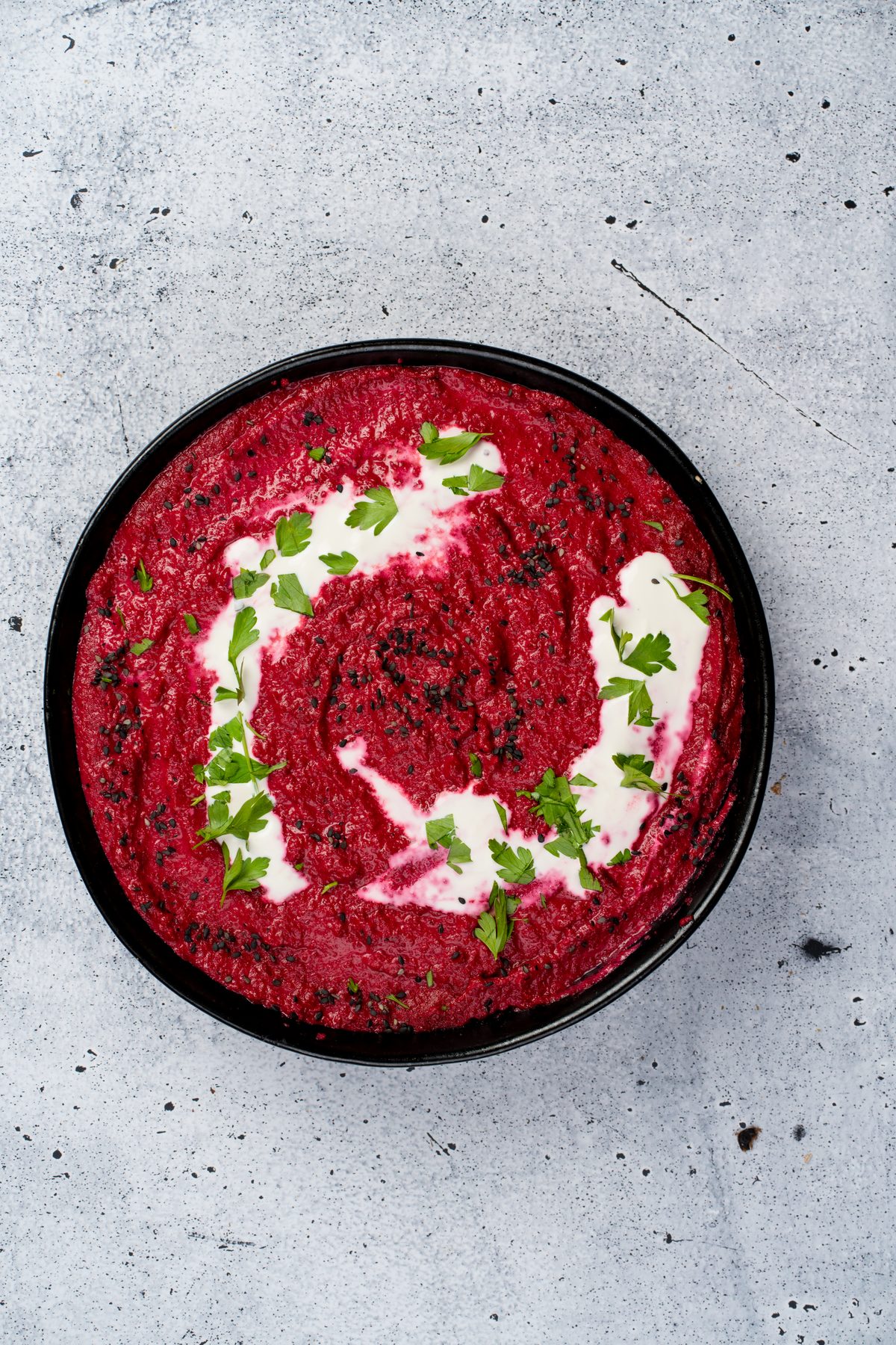 Rote Beete Kokos Suppe