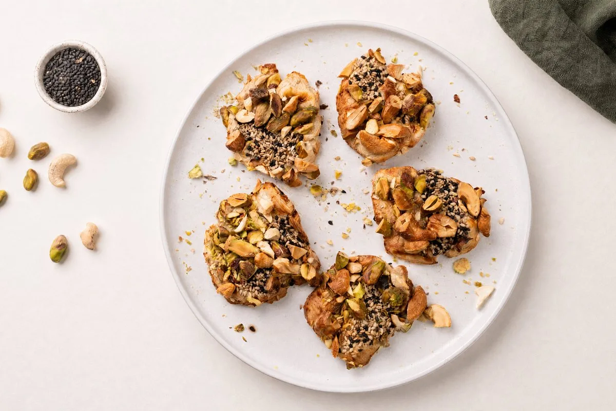 Bananen Nuss Airfryer Taler