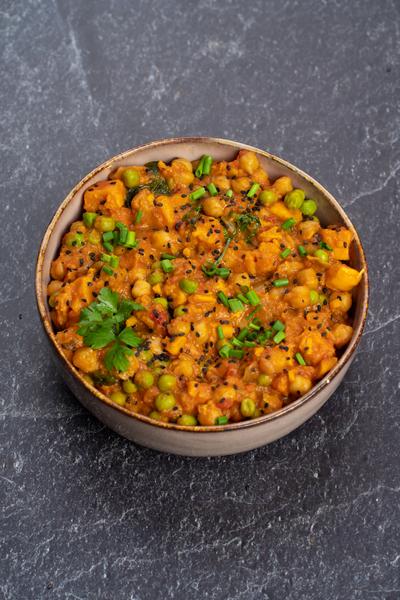 Kichererbsen-Spinat-Eintopf