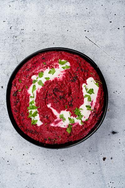 Rote Beete Kokos Suppe