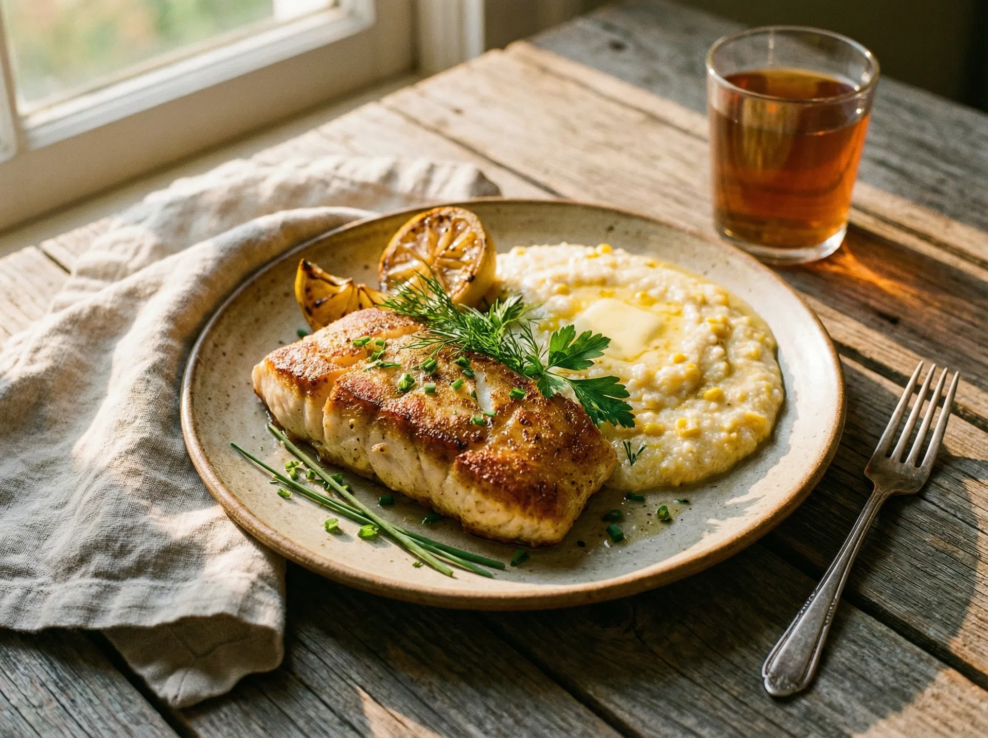 Lowcountry fish dish