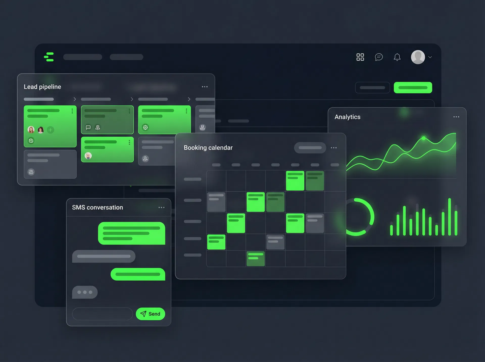 Go High Level Platform Dashboard
