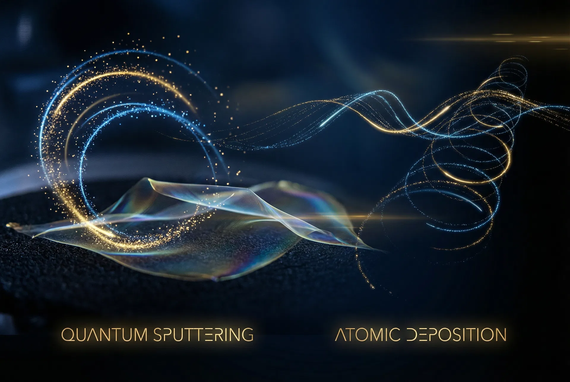 Advanced optical coating technology visualization