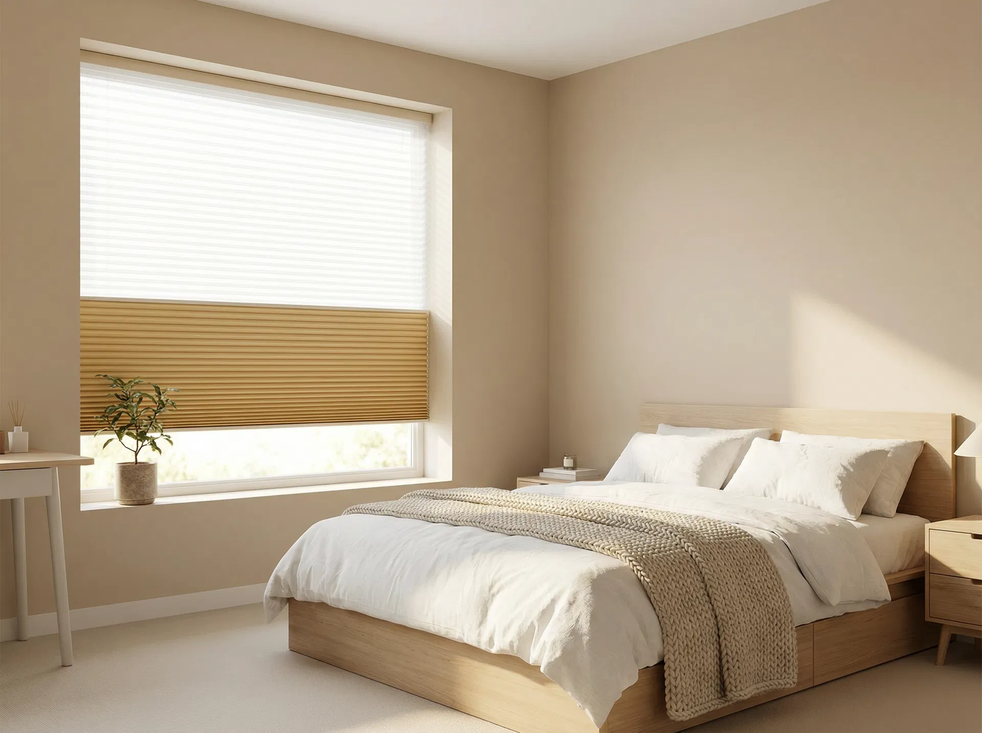 Day mode — soft filtered light