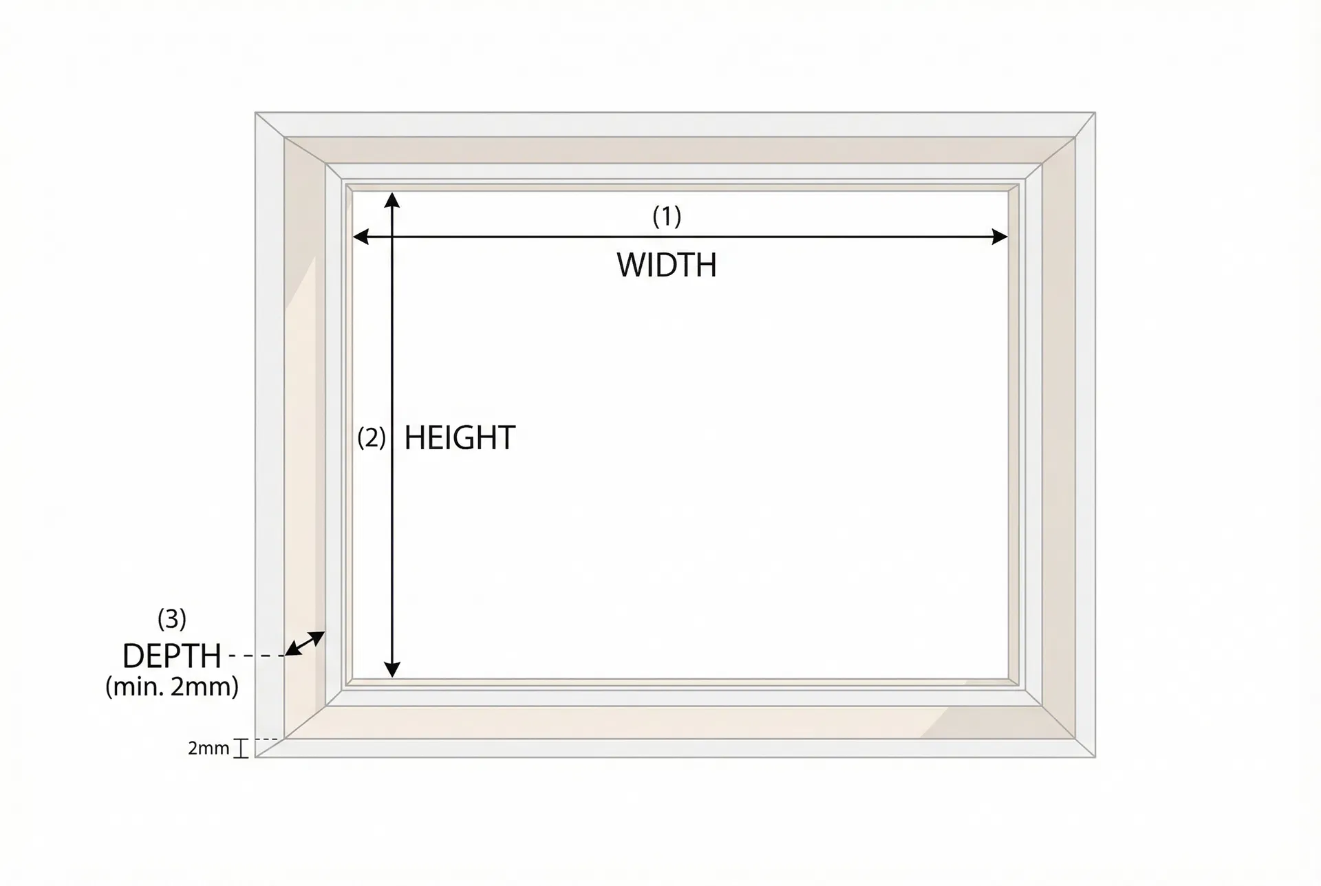 How to measure windows for no-drill tension-fit honeycomb blinds — width, height, and depth guide