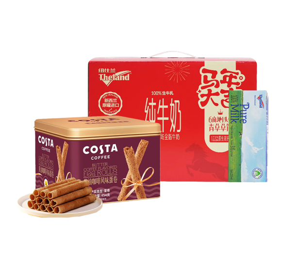 COSTA/纽仕兰蛋卷乳品组合