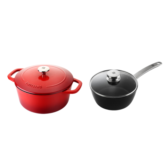 双立人锅具组合