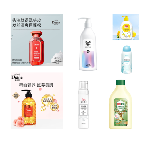 黛丝恩/立白/绿涤 个护清洁组合