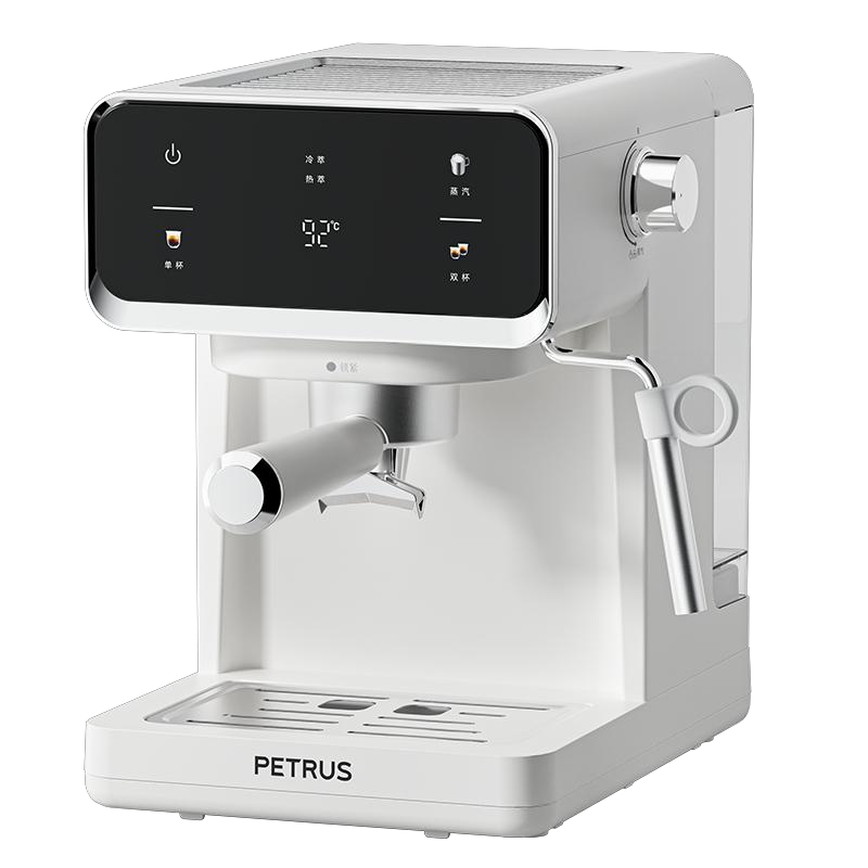 柏翠 触摸大屏冷热双萃意式半自动咖啡机
PE3320A