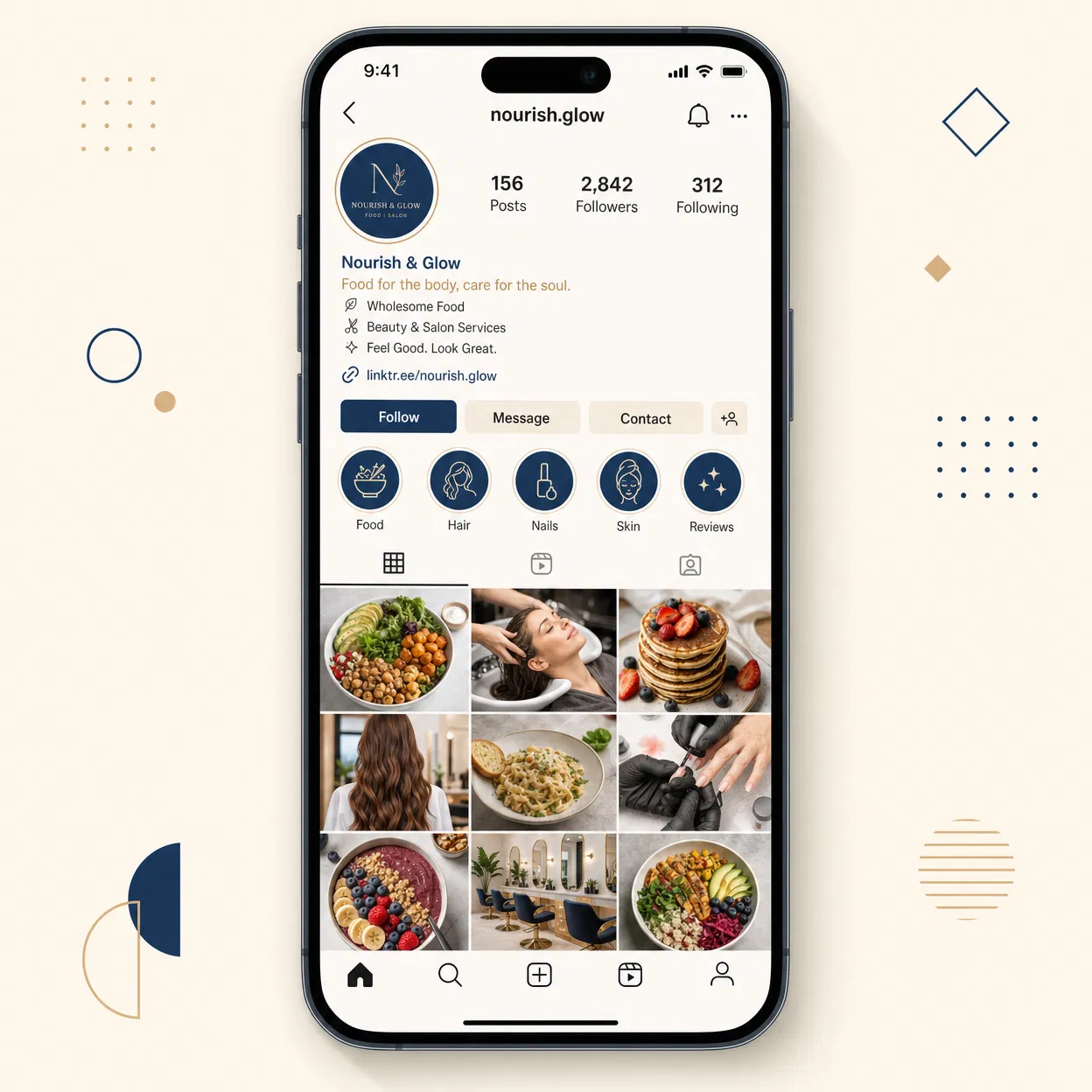 Instagramプロフィール改善