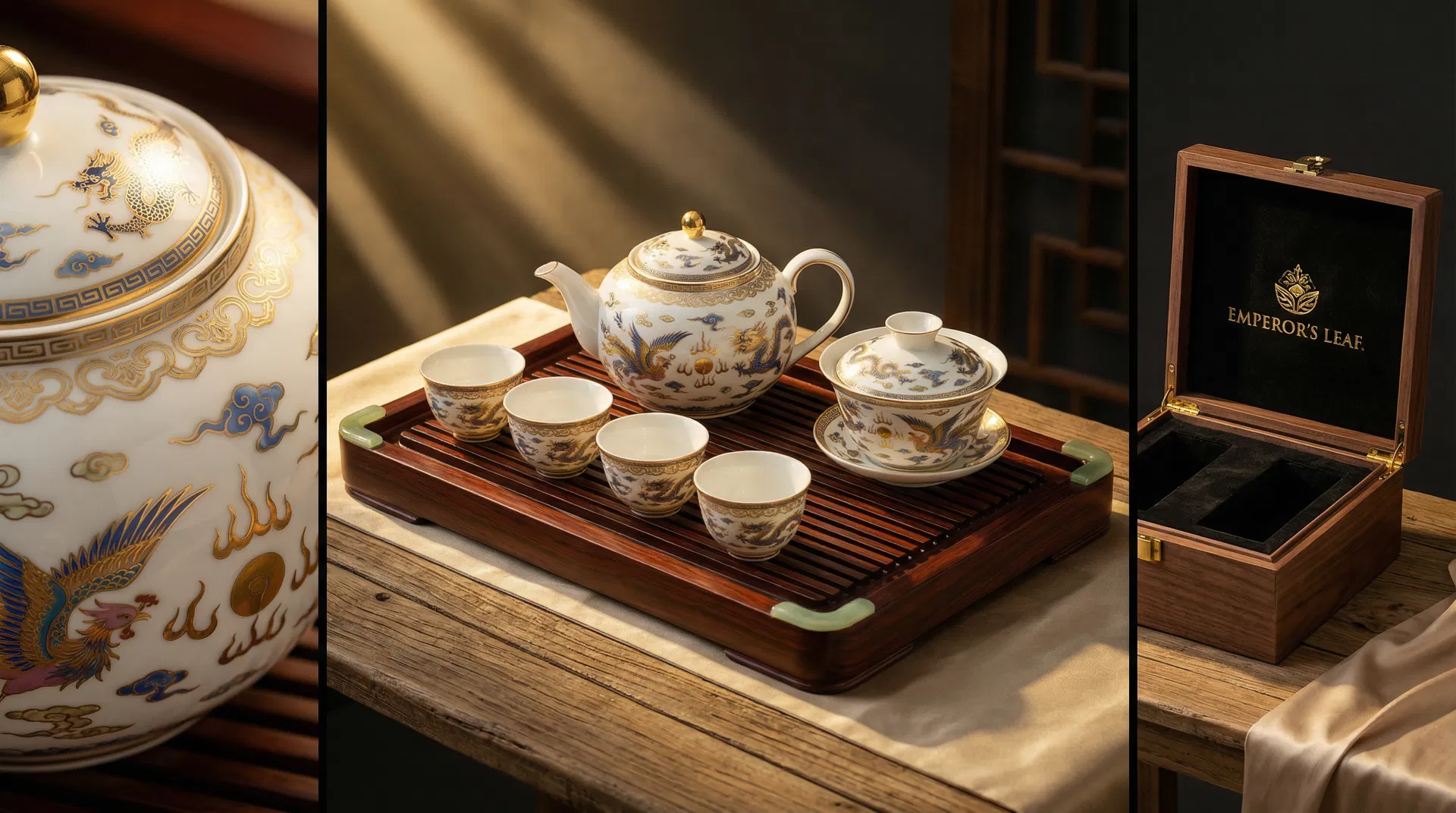 故宫联名陶瓷茶具套装