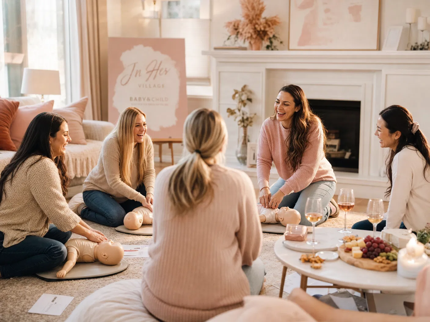 CPR Party with new moms