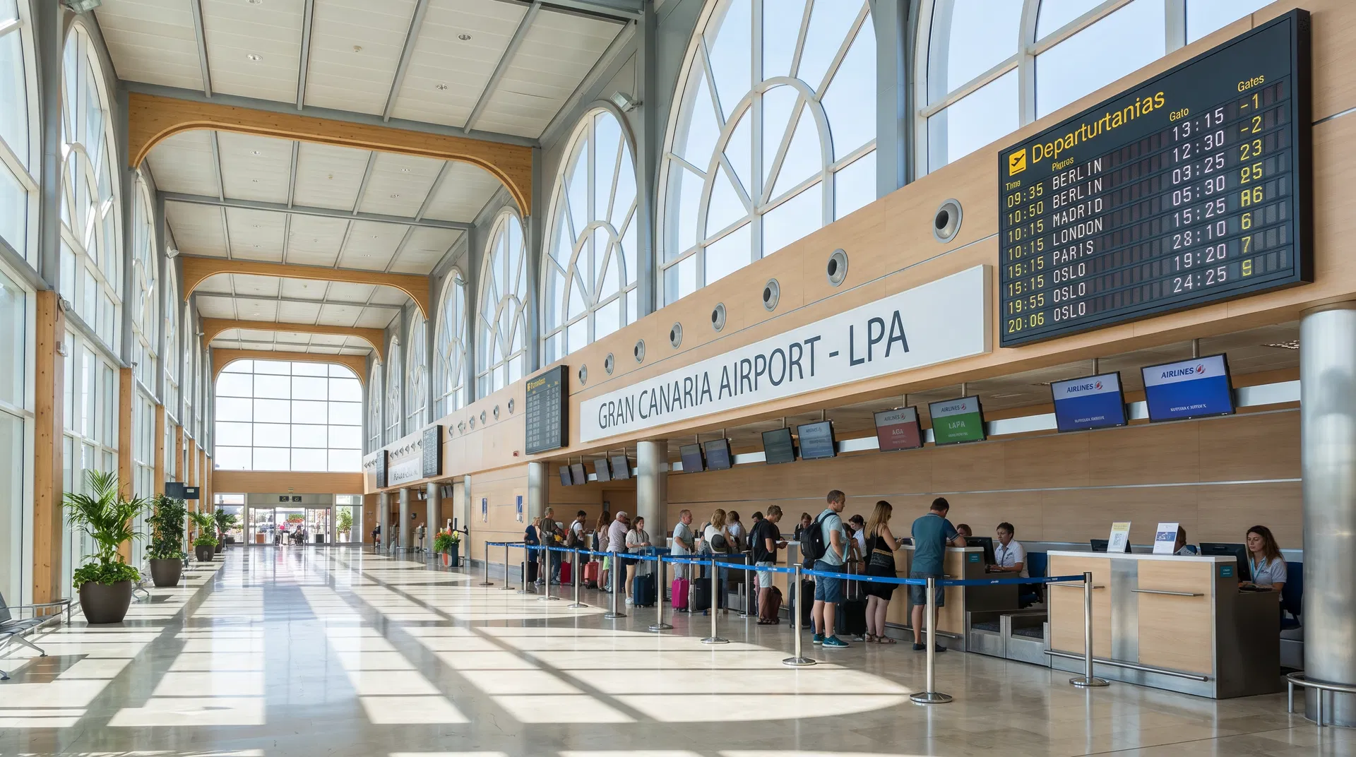 Modern Terminal Interior