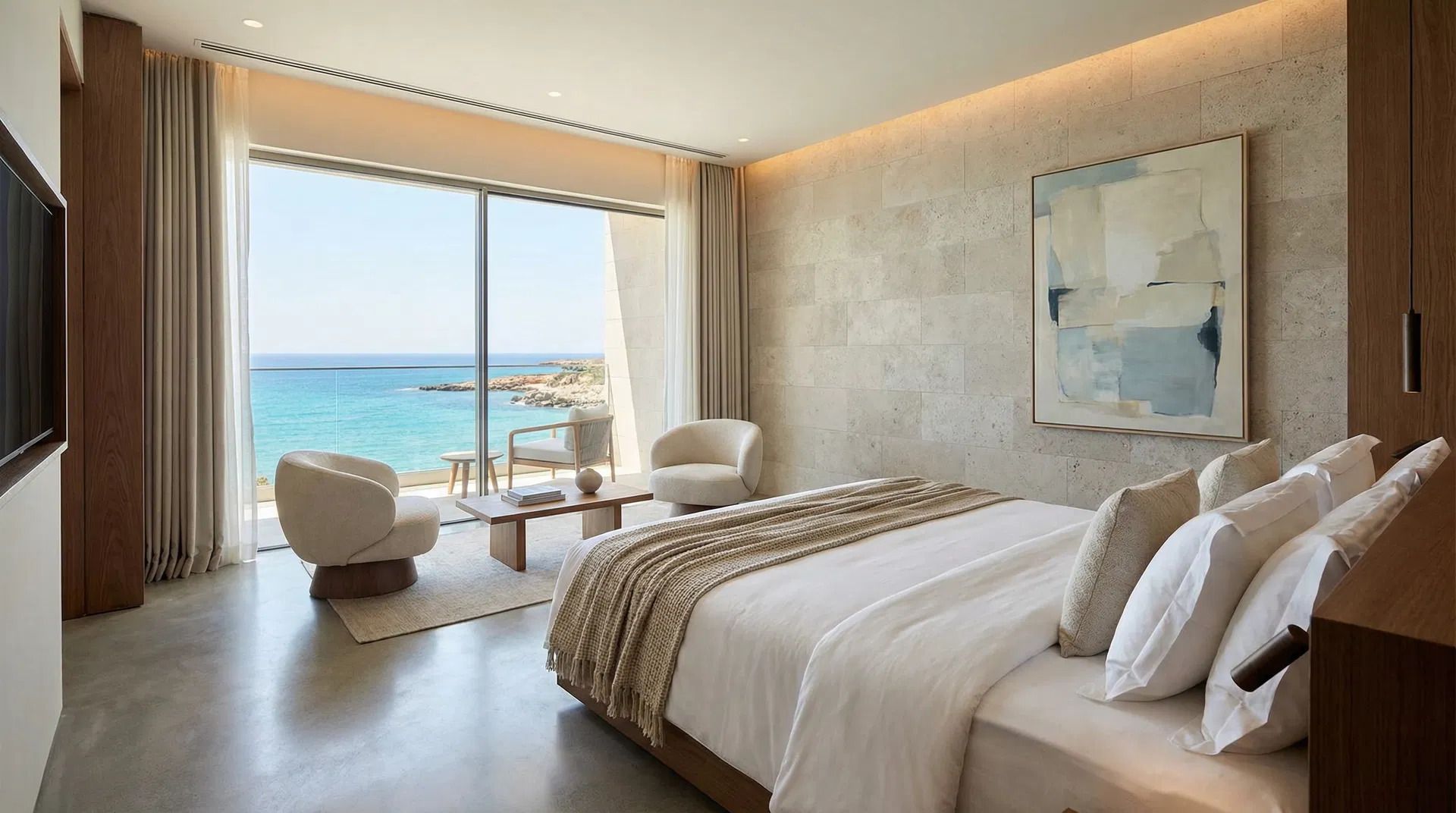 Almyra Hotel Luxury Suite with Sea View