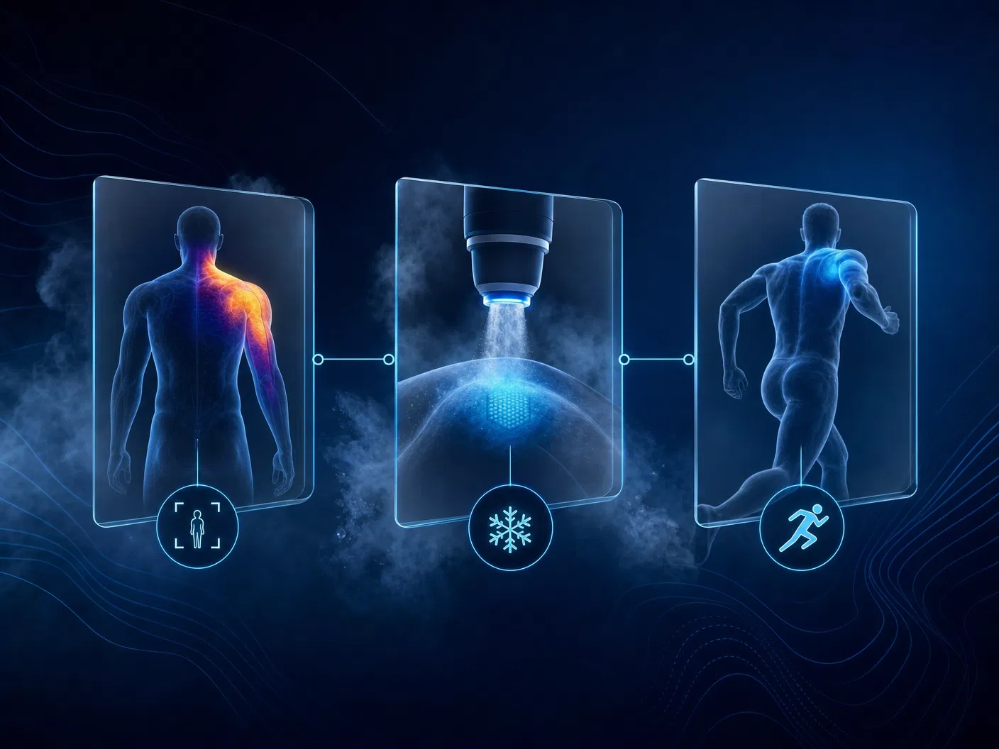 Abstract protocol flow for cryotherapy