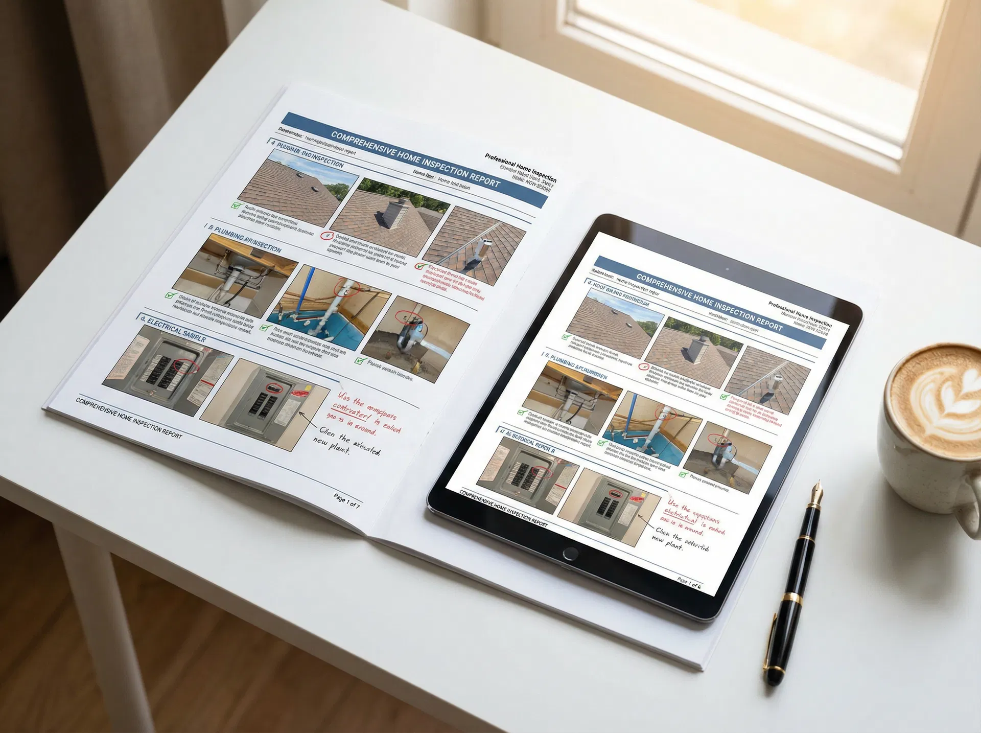 Inspection Clarity Report with detailed photos and annotations