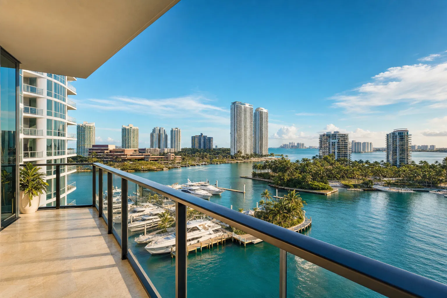 Williams Island waterfront view