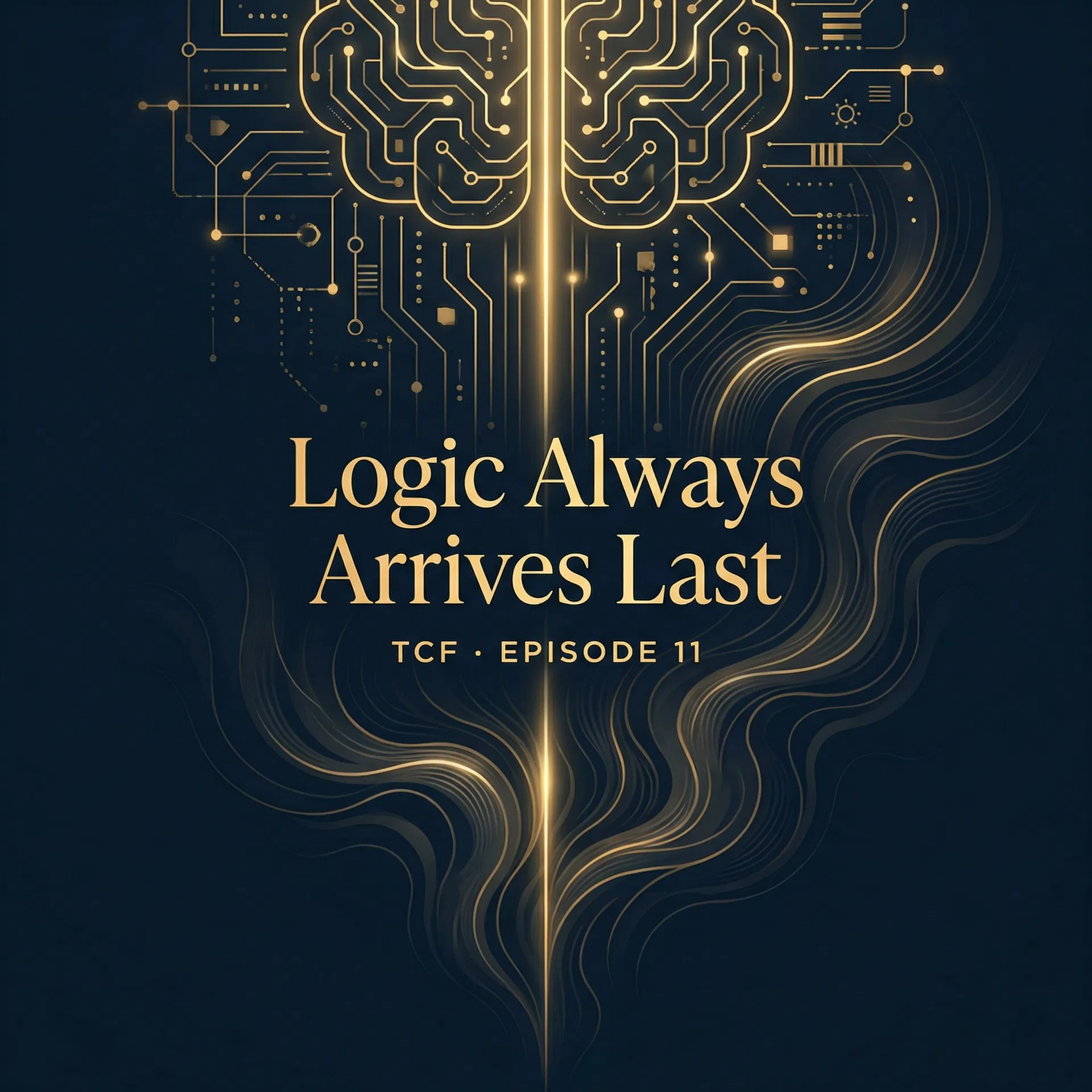 Logic Always Arrives Last