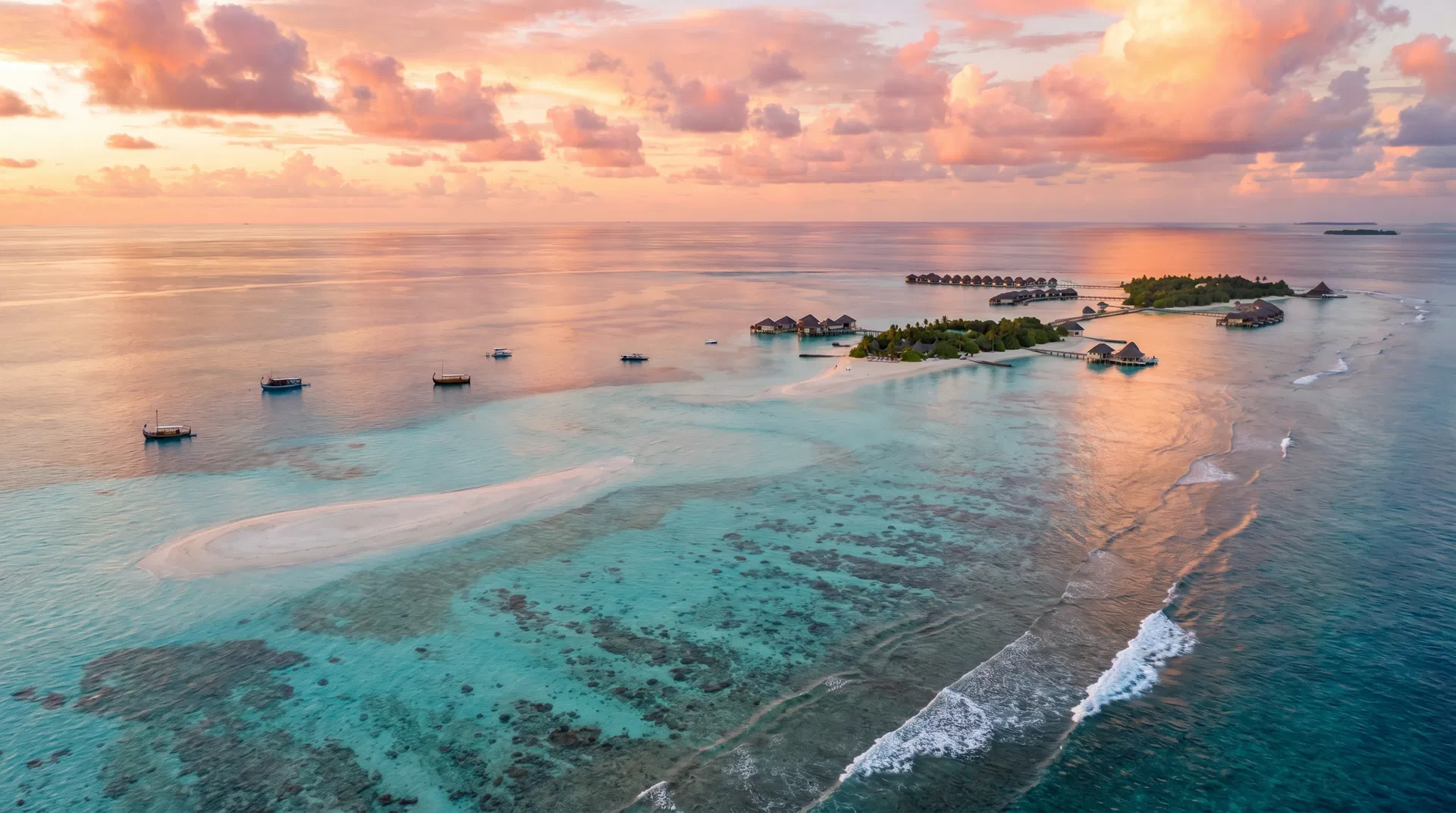 Maldives sunset