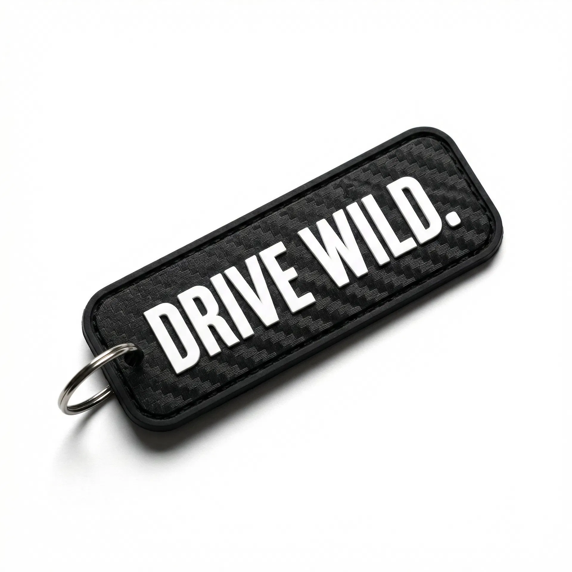 Drive Wild Key Tag