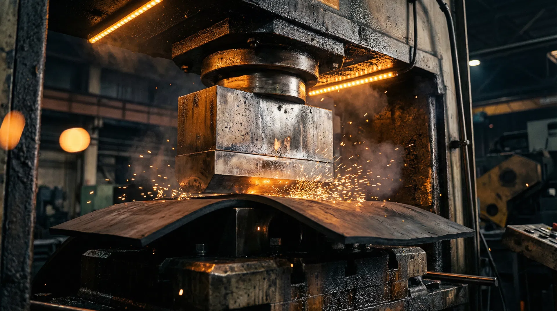 가스켓 제조 프레스 공정